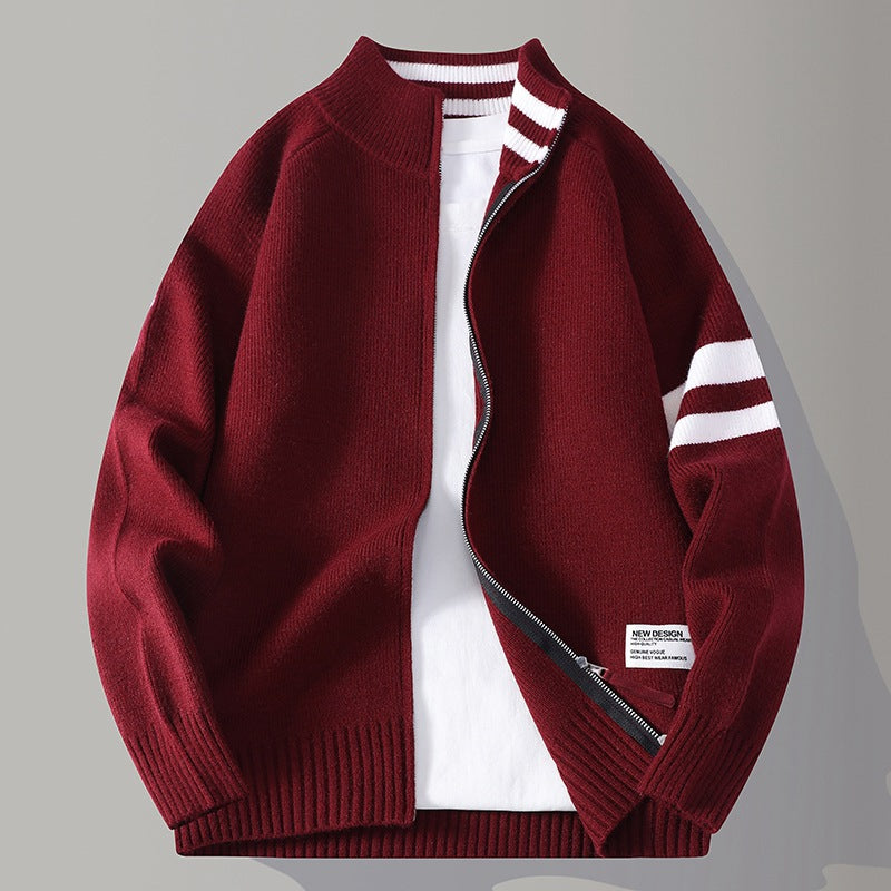 Mens Thermal Knitted Jacket