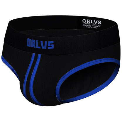 Men's Low Waist Stretch Cotton Briefs