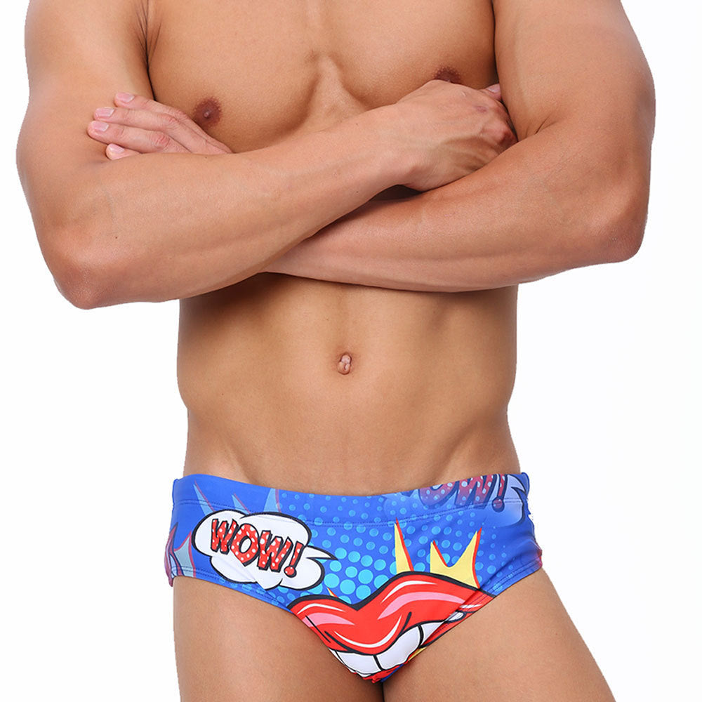 Men's Sexy Lips Speedo