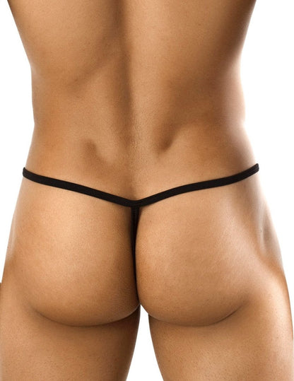 Mens Black G-String Thong