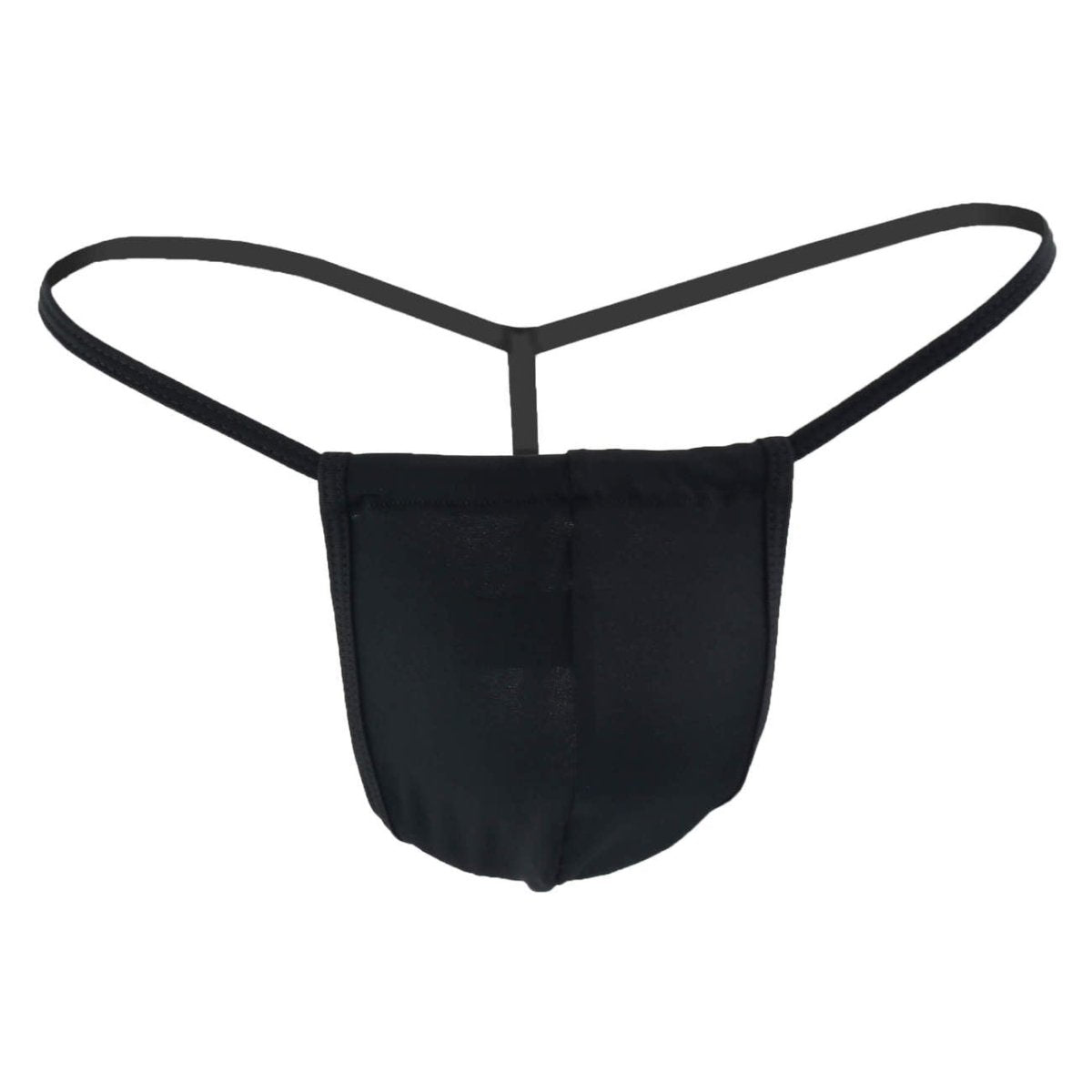 Mens Black G-String Thong